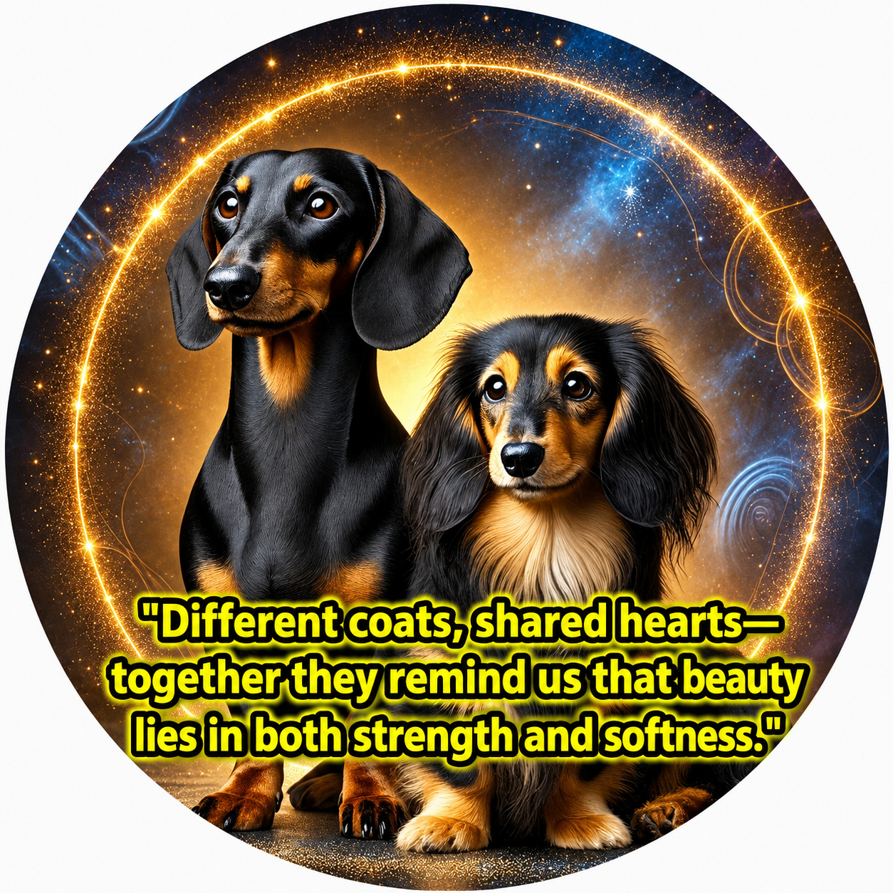 Dachshunds-Black And Tan